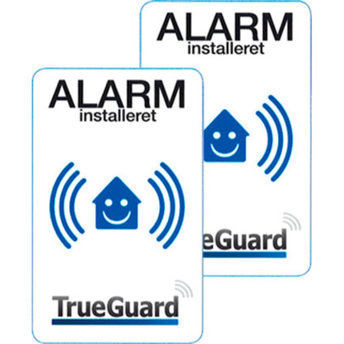 TrueGuard alarm skilt