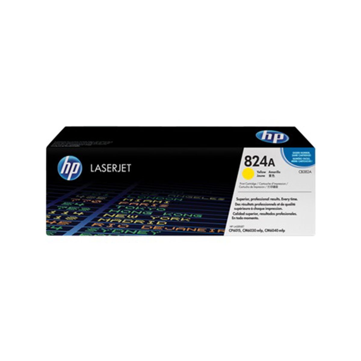 HP 824a Tromle Cb386a gul