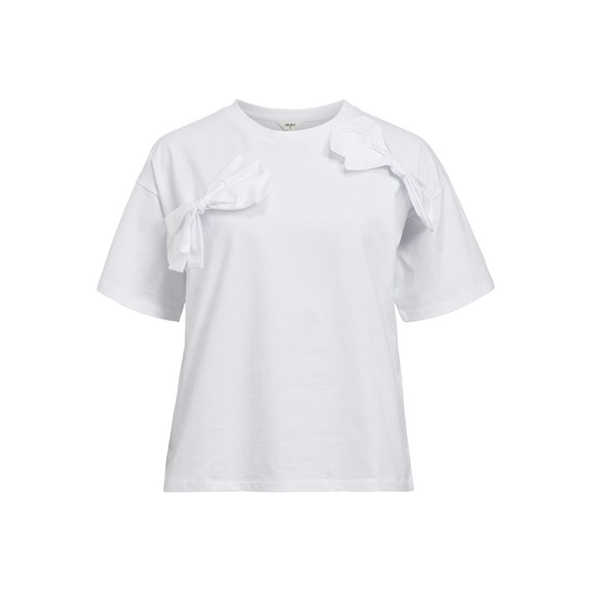 Object - Klara SS OW Bow Tee - Hvid