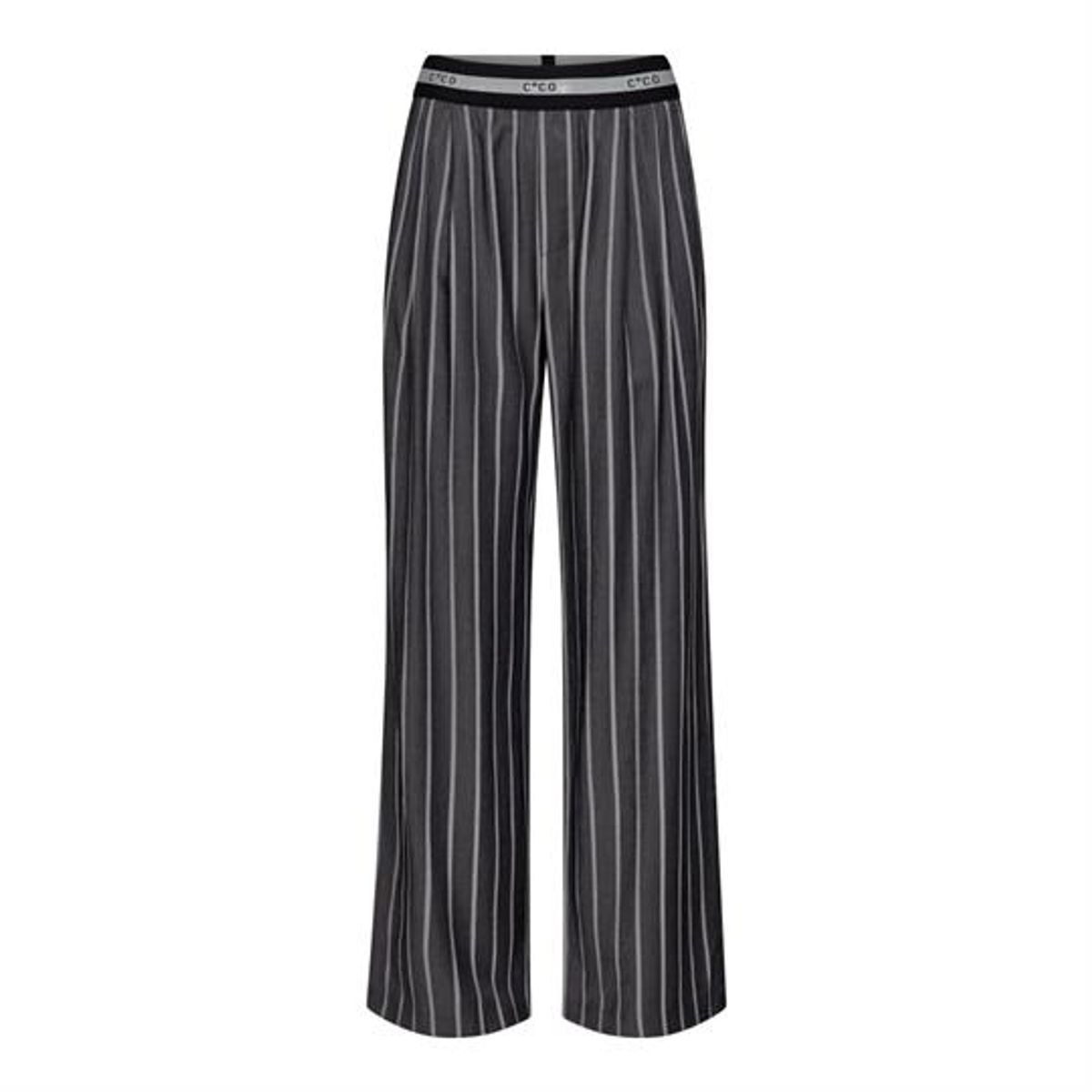 Co' Couture - Sue Stripe Logo Pant - Black