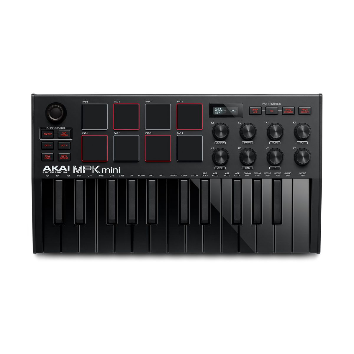 Akai MPK Mini Mk3 (Sort)